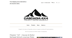 Desktop Screenshot of cascadia4x4.com